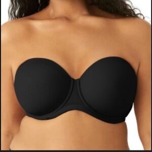 Wacoal Red Carpet Women’s Strapless Bra Black Size 38DD